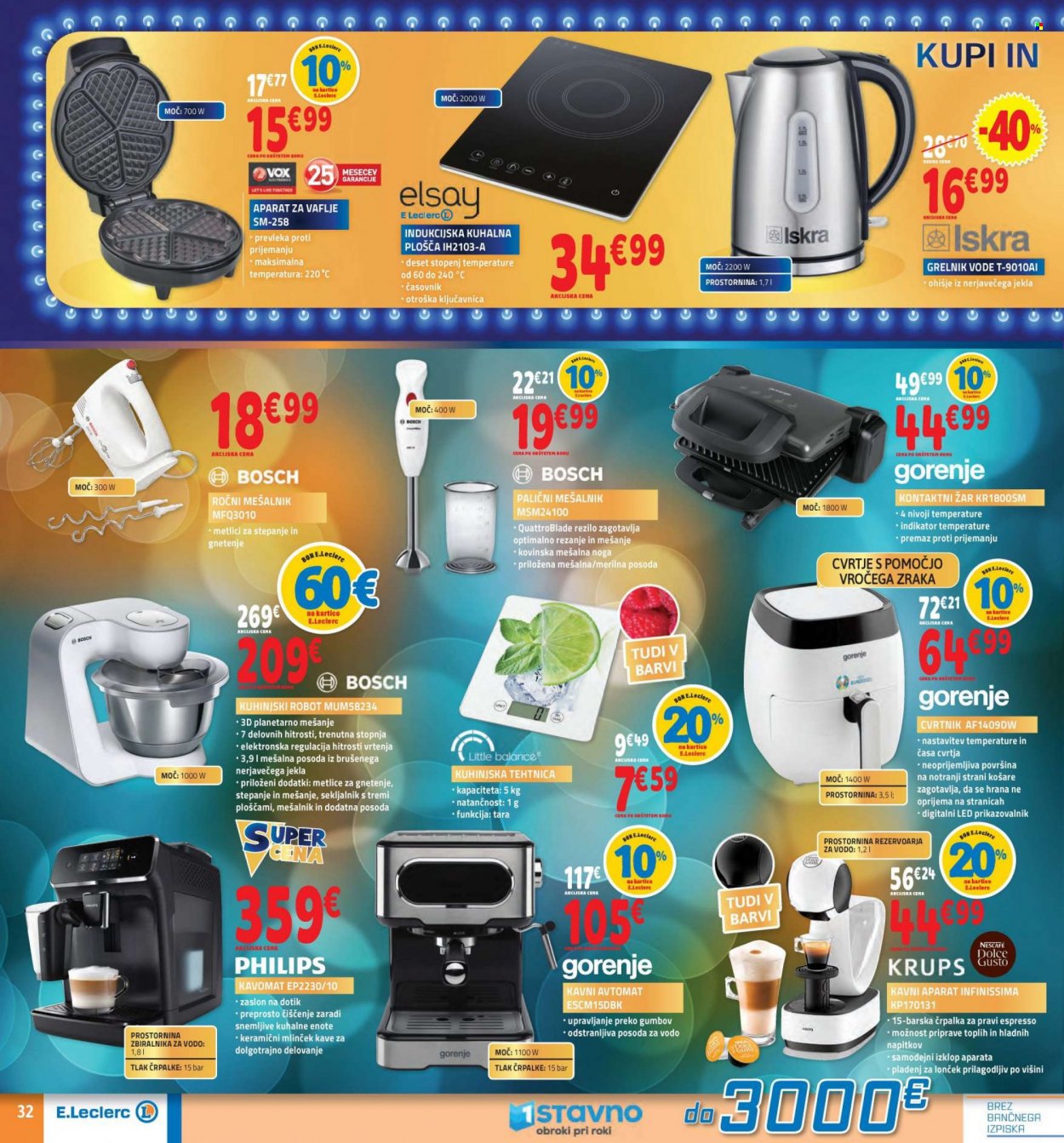 E.Leclerc katalog - 3.11.2021 - 13.11.2021. Stran 32