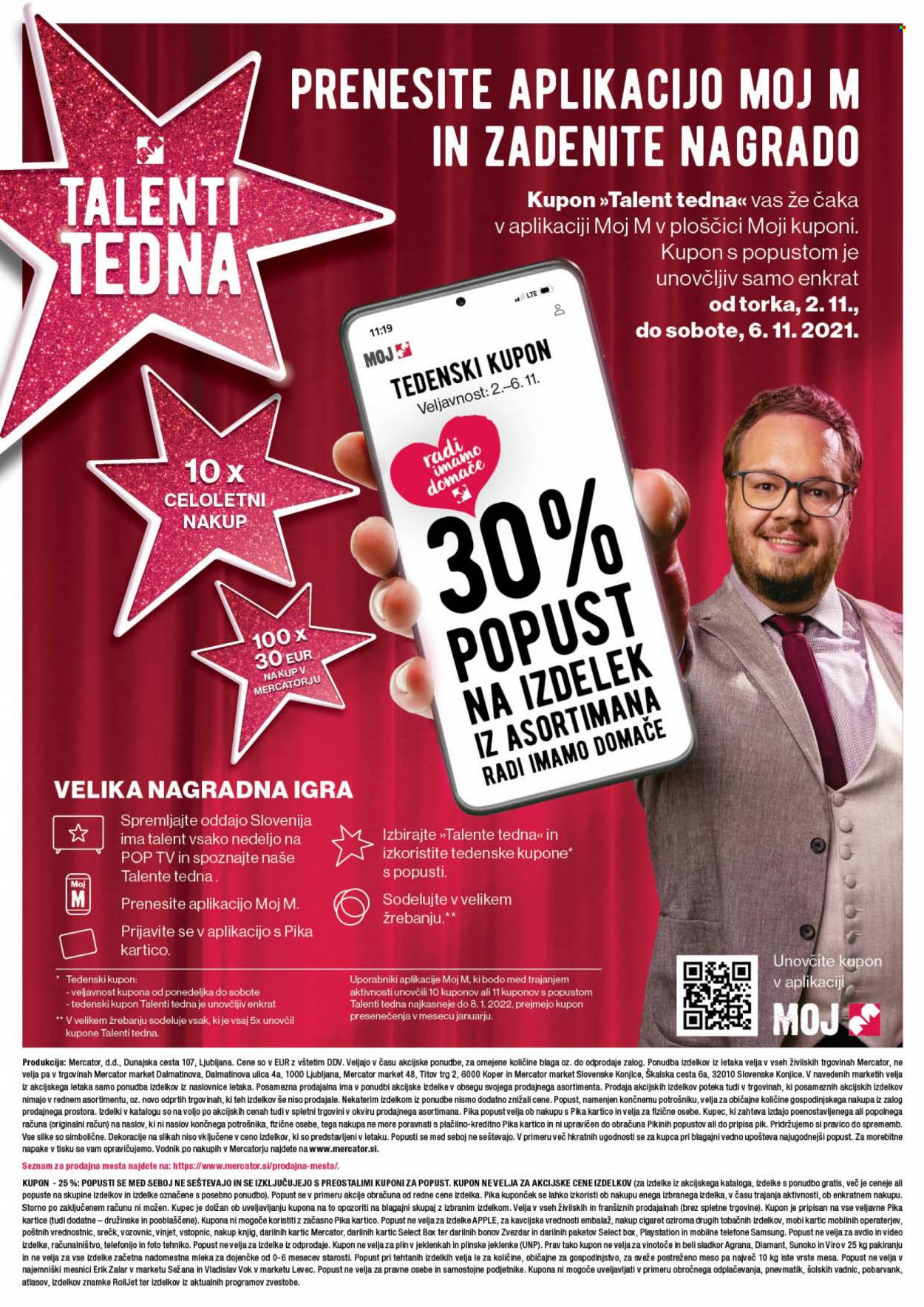 Mercator katalog - 4.11.2021 - 10.11.2021. Stran 40
