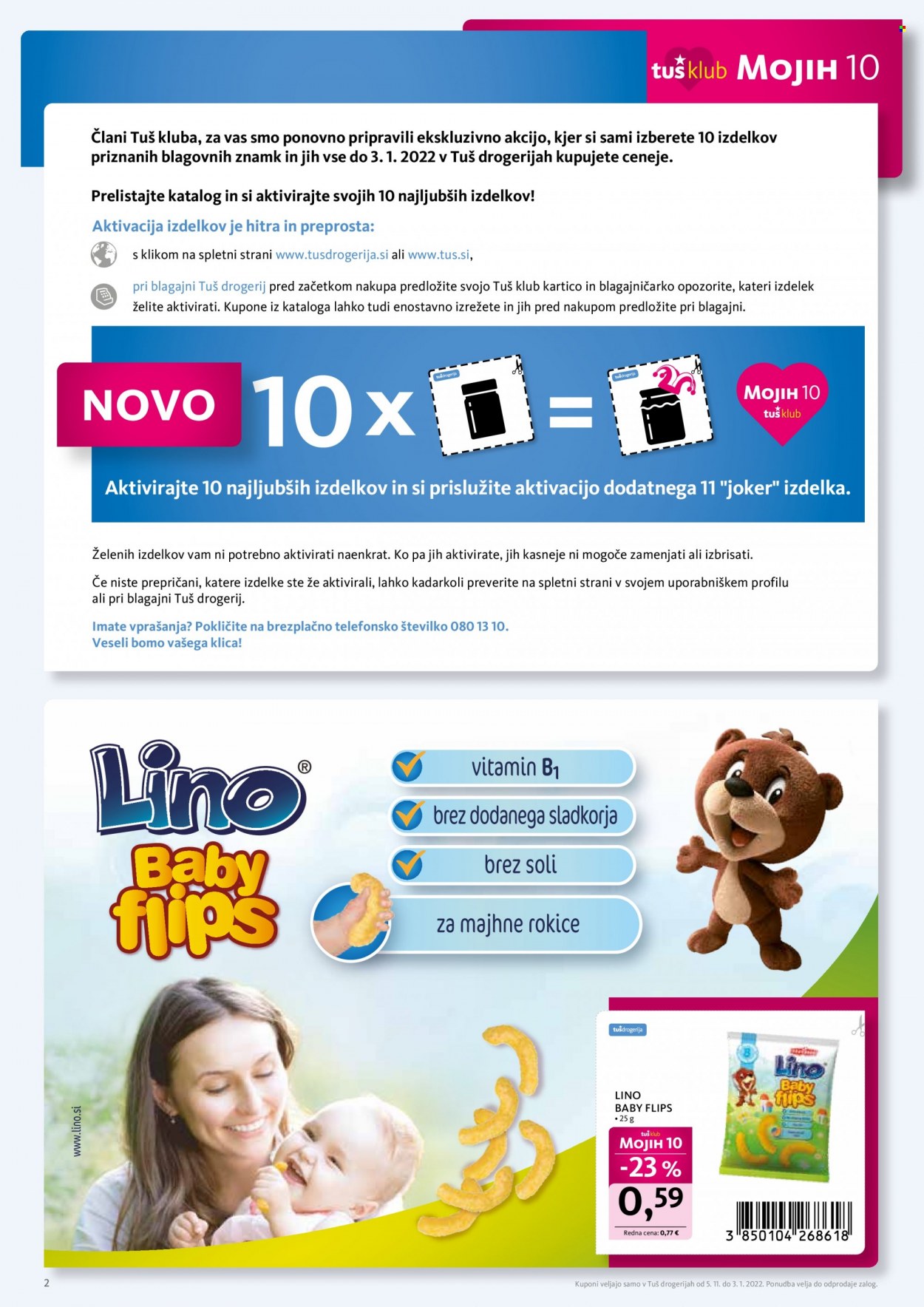 Tuš Drogeria katalog - 5.11.2021 - 3.1.2022. Stran 2