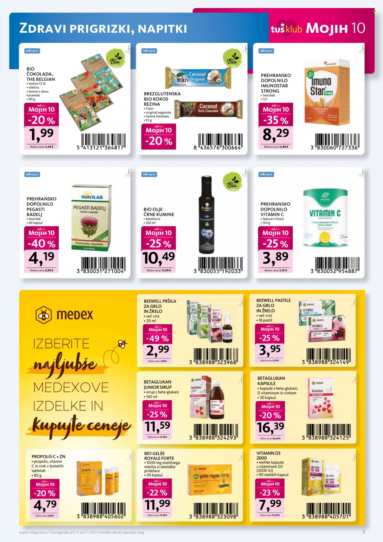 Tuš Drogeria katalog - 5.11.2021 - 3.1.2022. Stran 3