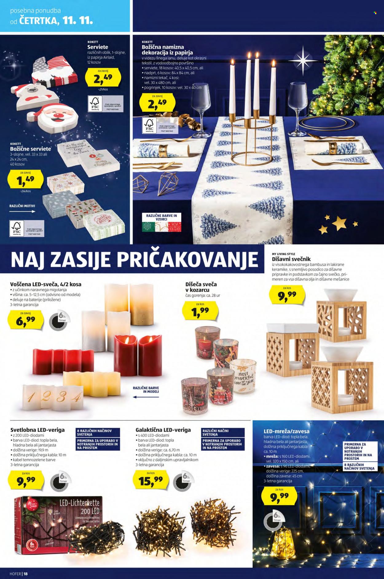 Hofer katalog - 5.11.2021 - 13.11.2021. Stran 18