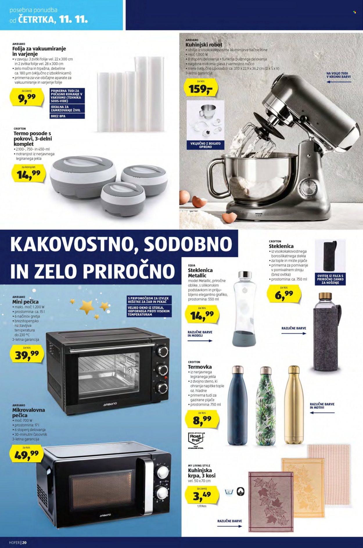 Hofer katalog - 5.11.2021 - 13.11.2021. Stran 20
