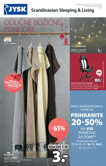 JYSK katalog - 04.11.2021 - 17.11.2021.