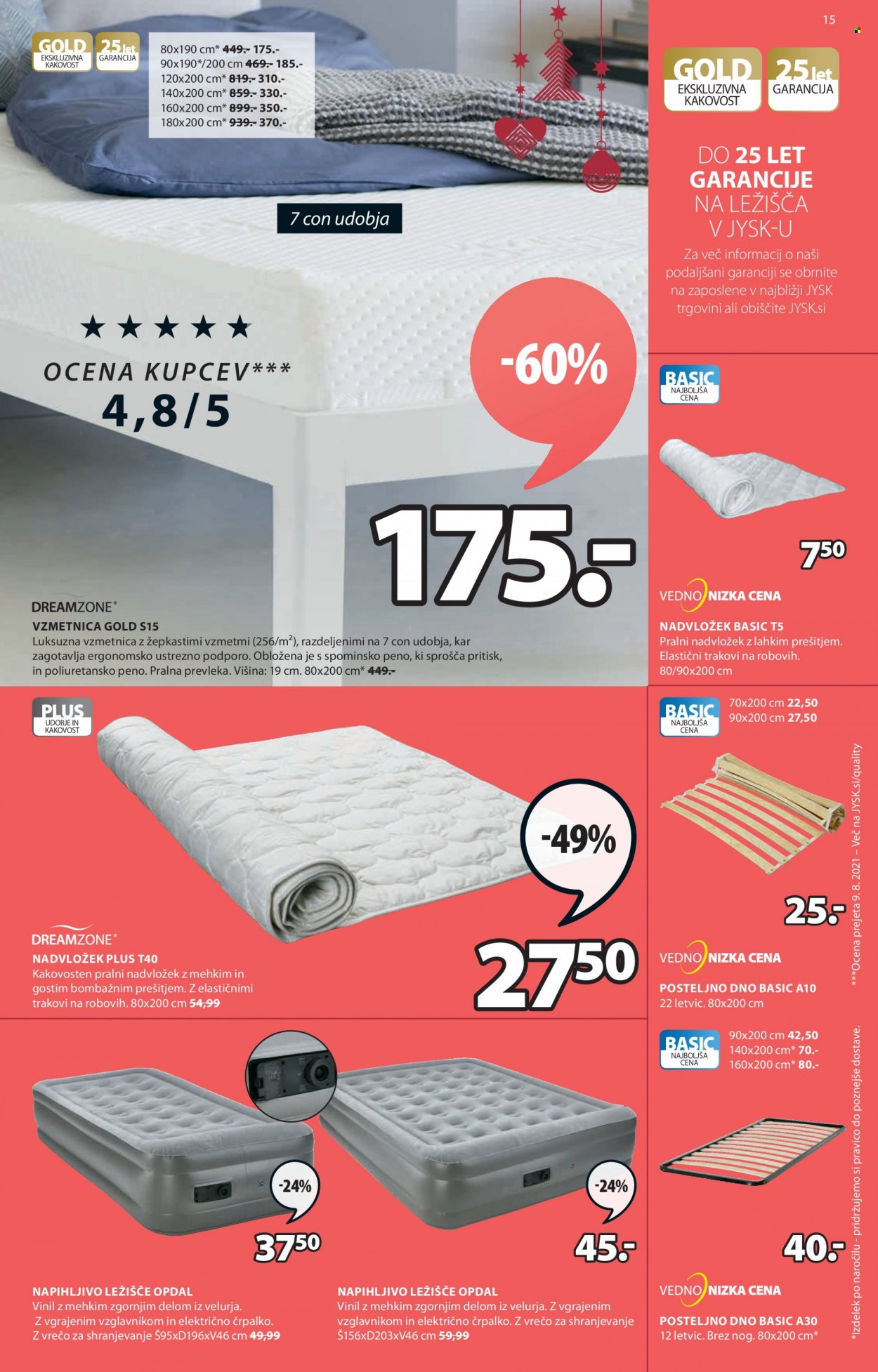 JYSK katalog - 4.11.2021 - 17.11.2021. Stran 15