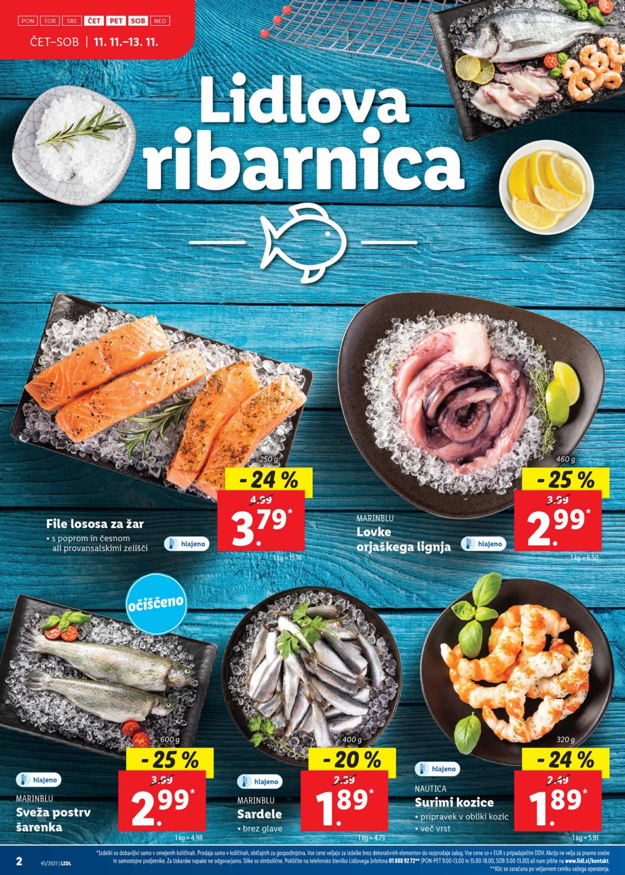 Lidl katalog - 11.11.2021 - 21.11.2021. Stran 2