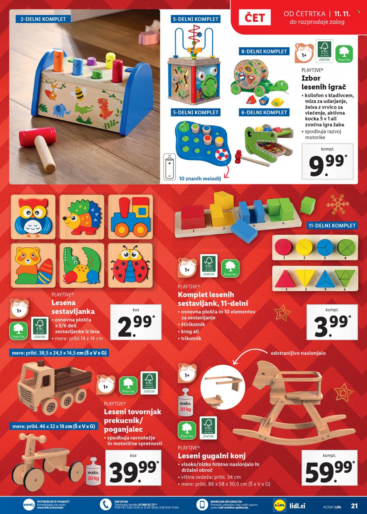 Lidl katalog - 11.11.2021 - 21.11.2021. Stran 21