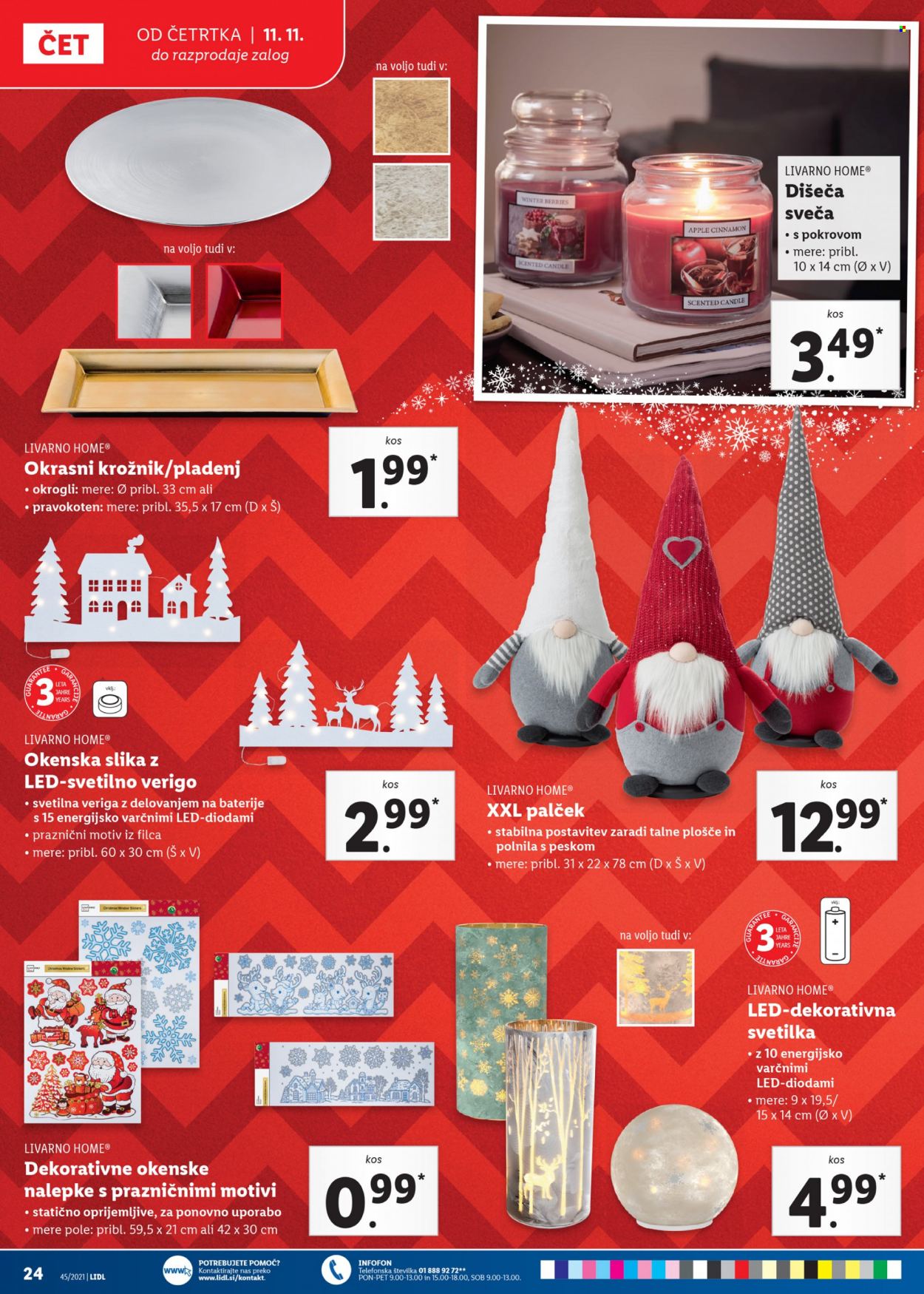 Lidl katalog - 11.11.2021 - 21.11.2021. Stran 24