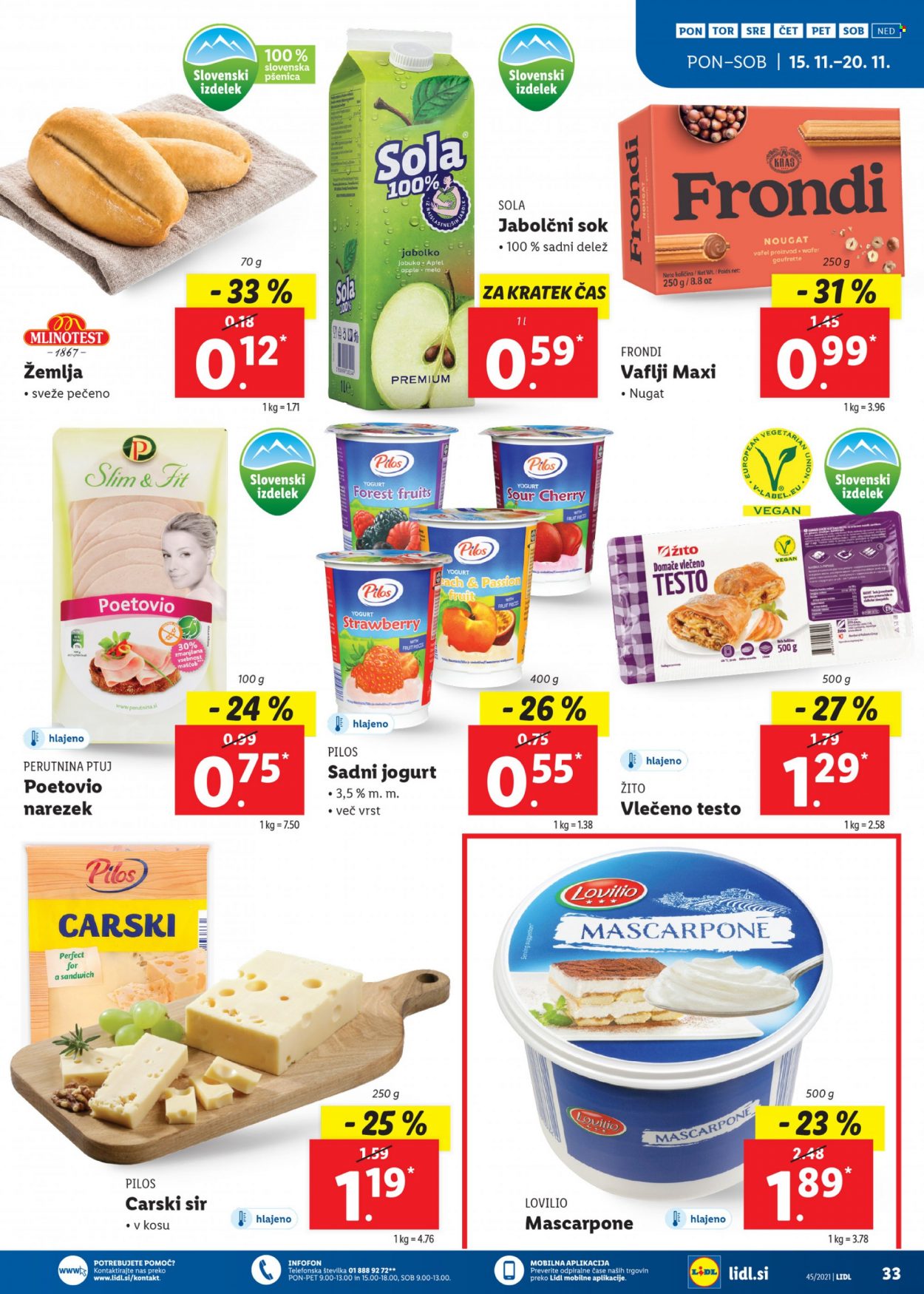 Lidl katalog - 11.11.2021 - 21.11.2021. Stran 33