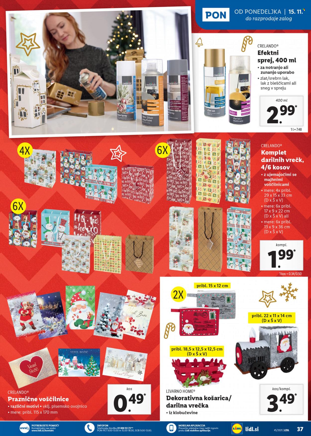 Lidl katalog - 11.11.2021 - 21.11.2021. Stran 37