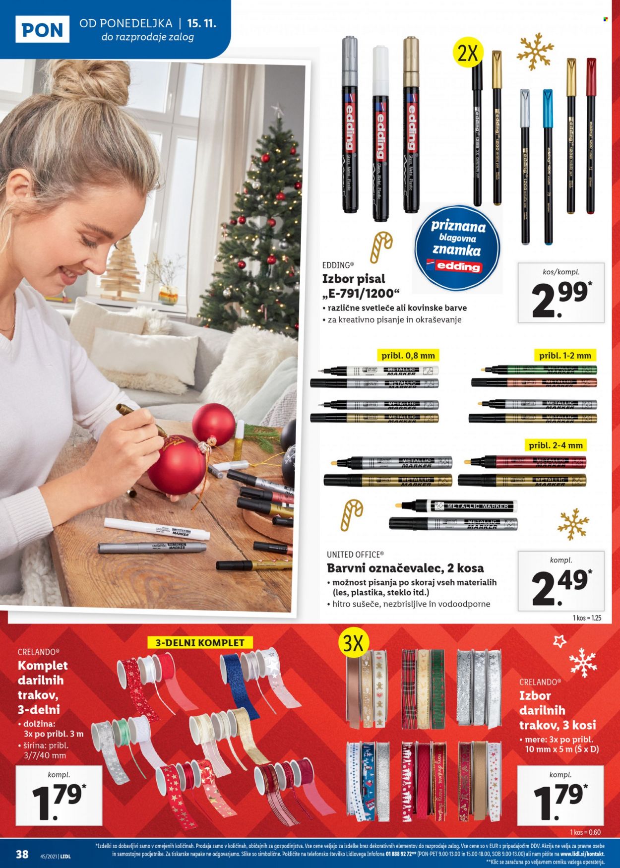 Lidl katalog - 11.11.2021 - 21.11.2021. Stran 38