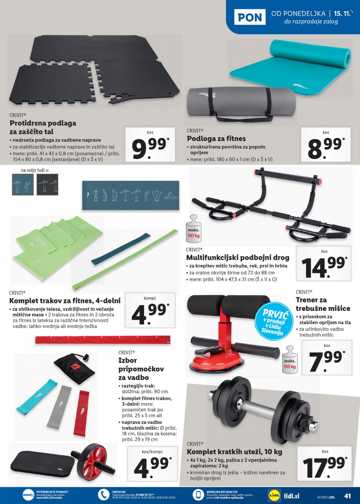 Lidl katalog - 11.11.2021 - 21.11.2021. Stran 41