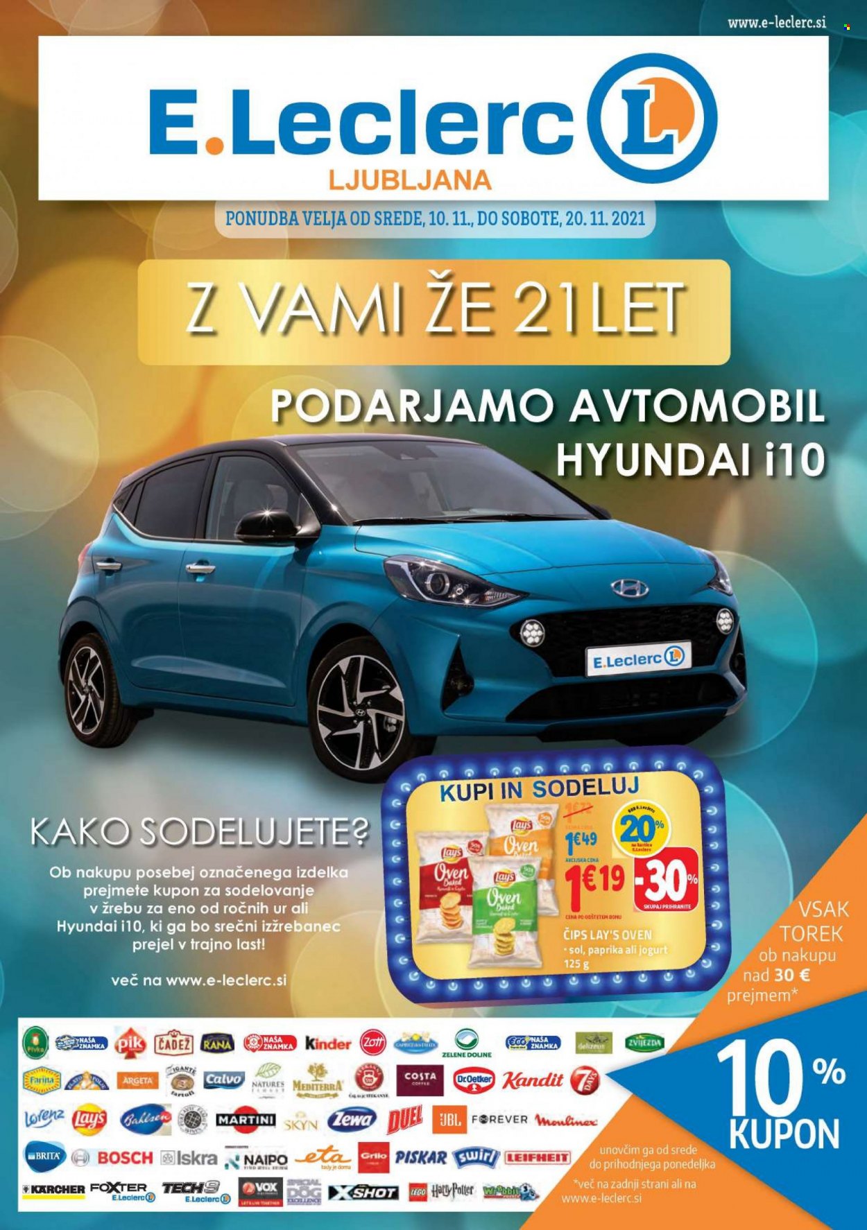 E.Leclerc katalog - 10.11.2021 - 20.11.2021. Stran 1