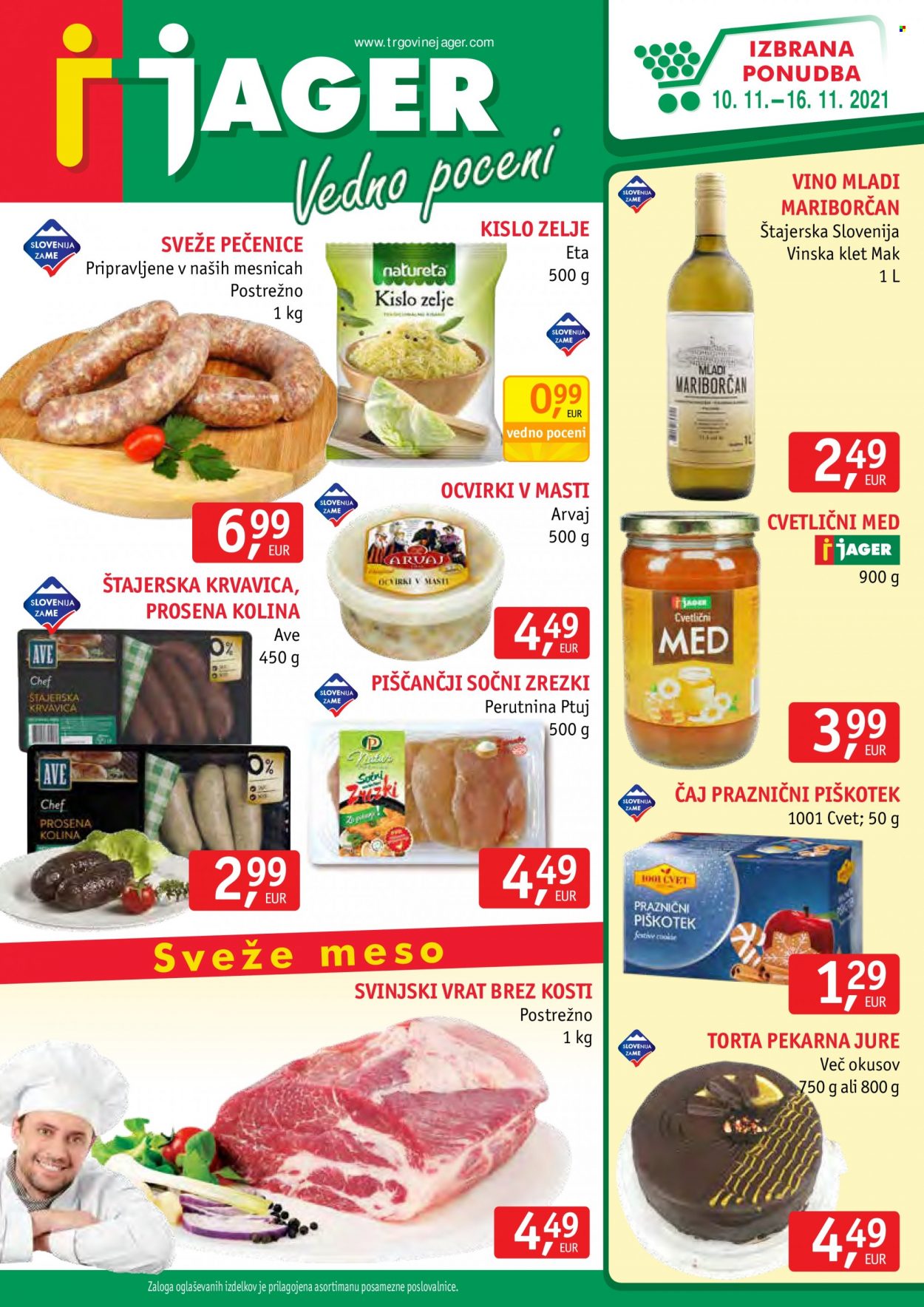 JAGER katalog - 10.11.2021 - 16.11.2021. Stran 1