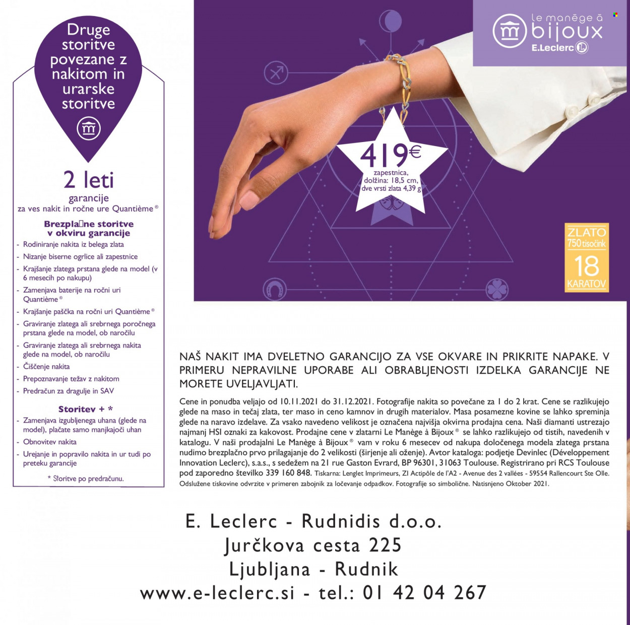 E.Leclerc katalog - 10.11.2021 - 31.12.2021. Stran 24