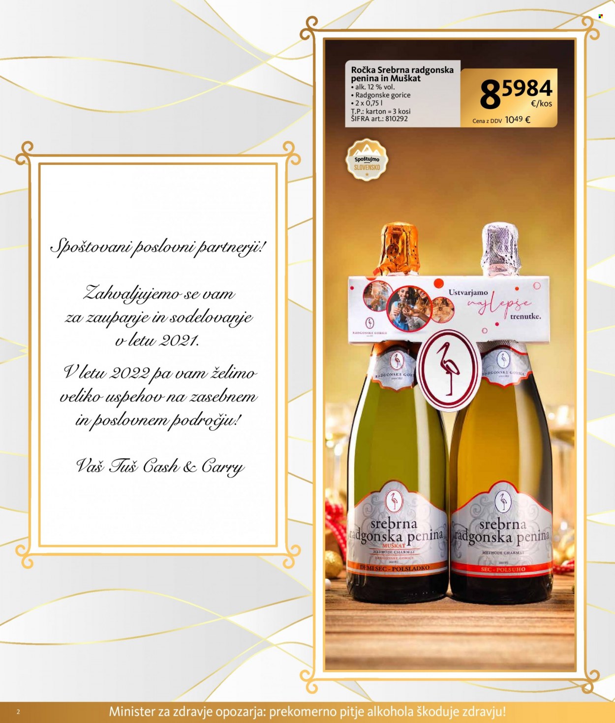 Tuš Cash & Carry katalog - 12.11.2021 - 14.1.2022. Stran 2
