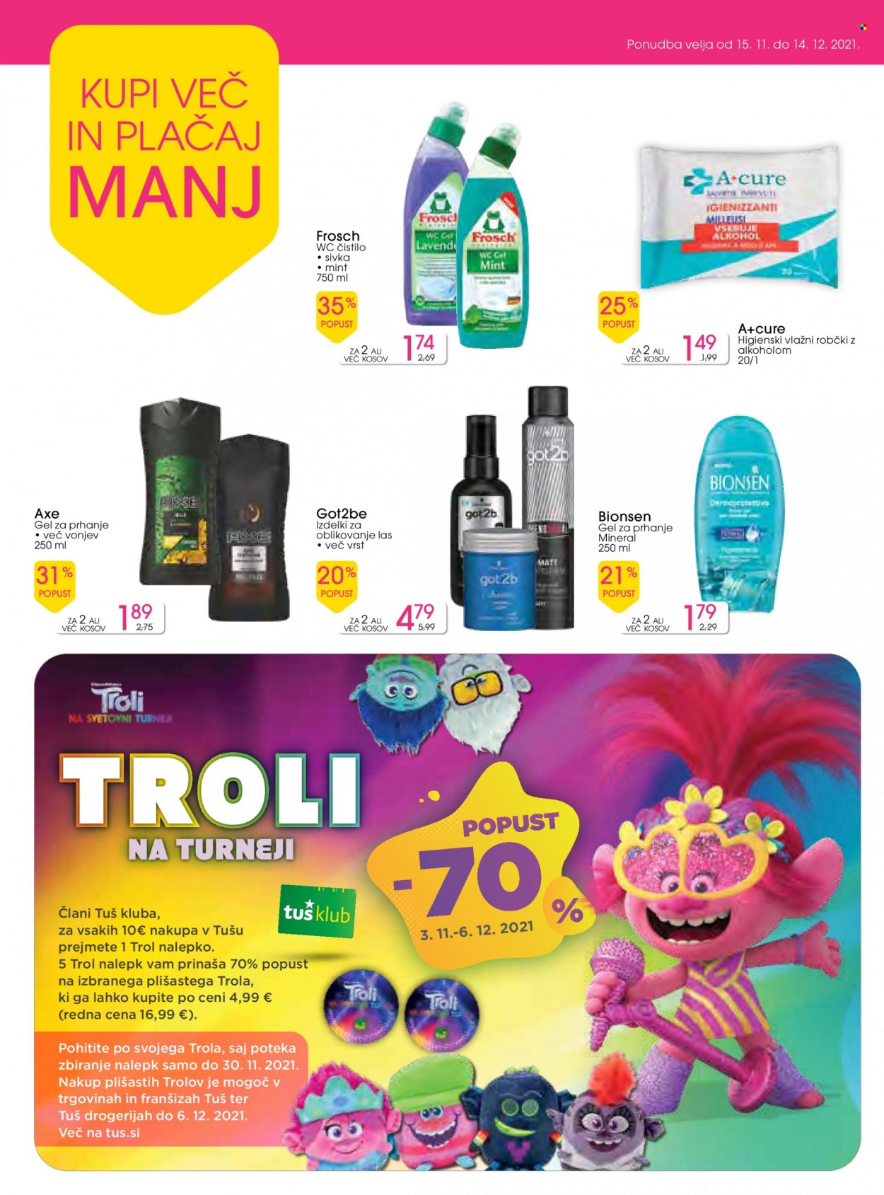 Tuš Drogeria katalog - 10.11.2021 - 20.11.2021. Stran 21