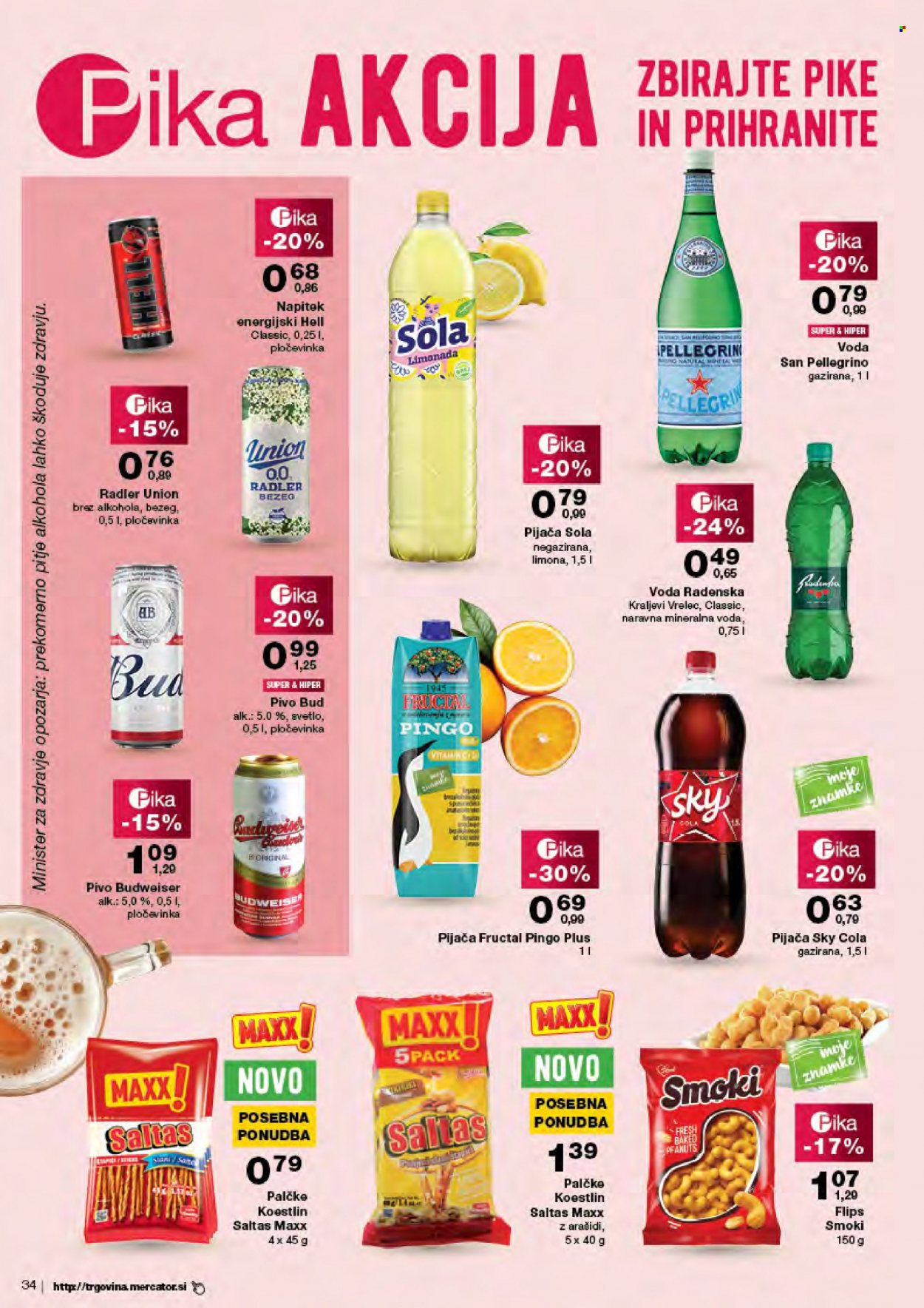 Mercator katalog - 18.11.2021 - 24.11.2021. Stran 34