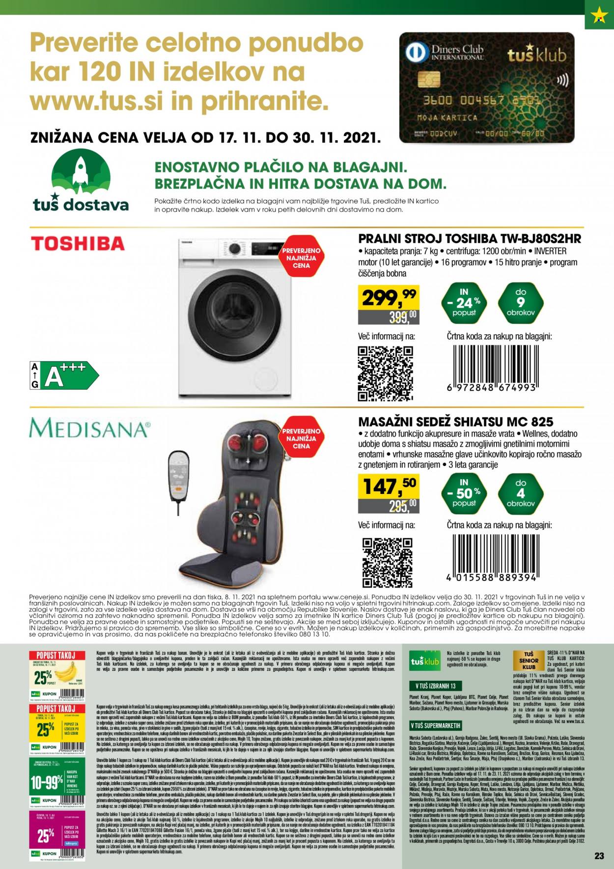 Tuš katalog - 17.11.2021 - 23.11.2021. Stran 23