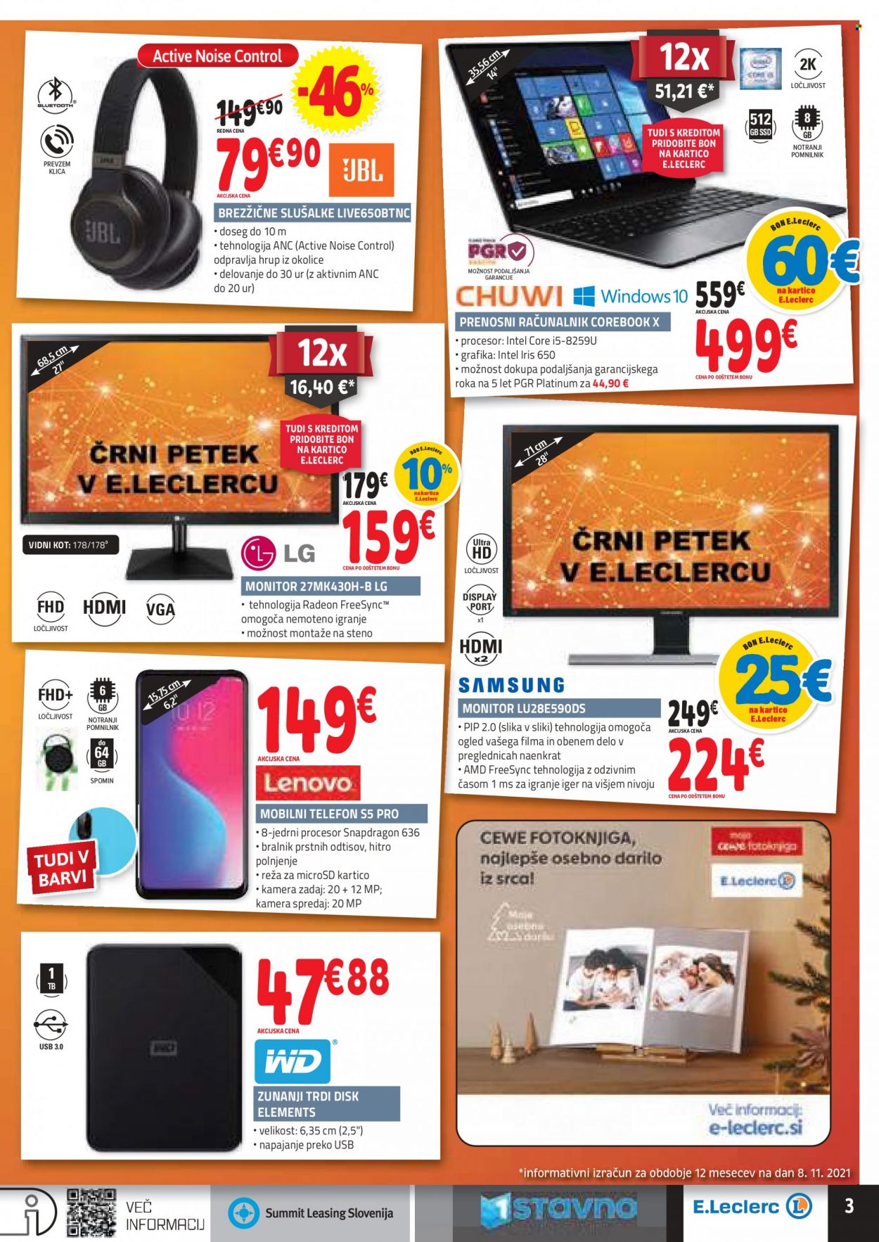 E.Leclerc katalog - 17.11.2021 - 27.11.2021. Stran 3