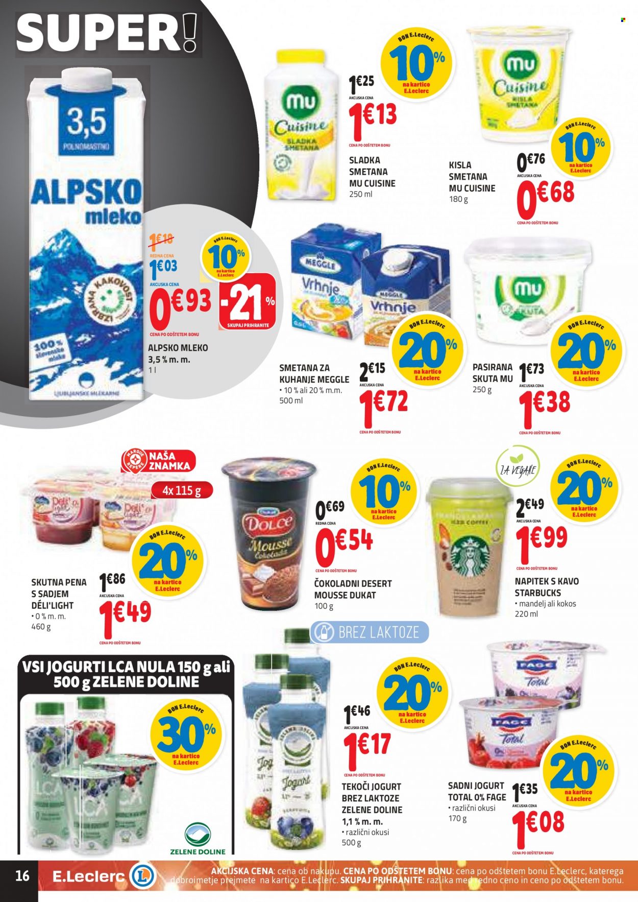 E.Leclerc katalog - 17.11.2021 - 27.11.2021. Stran 16