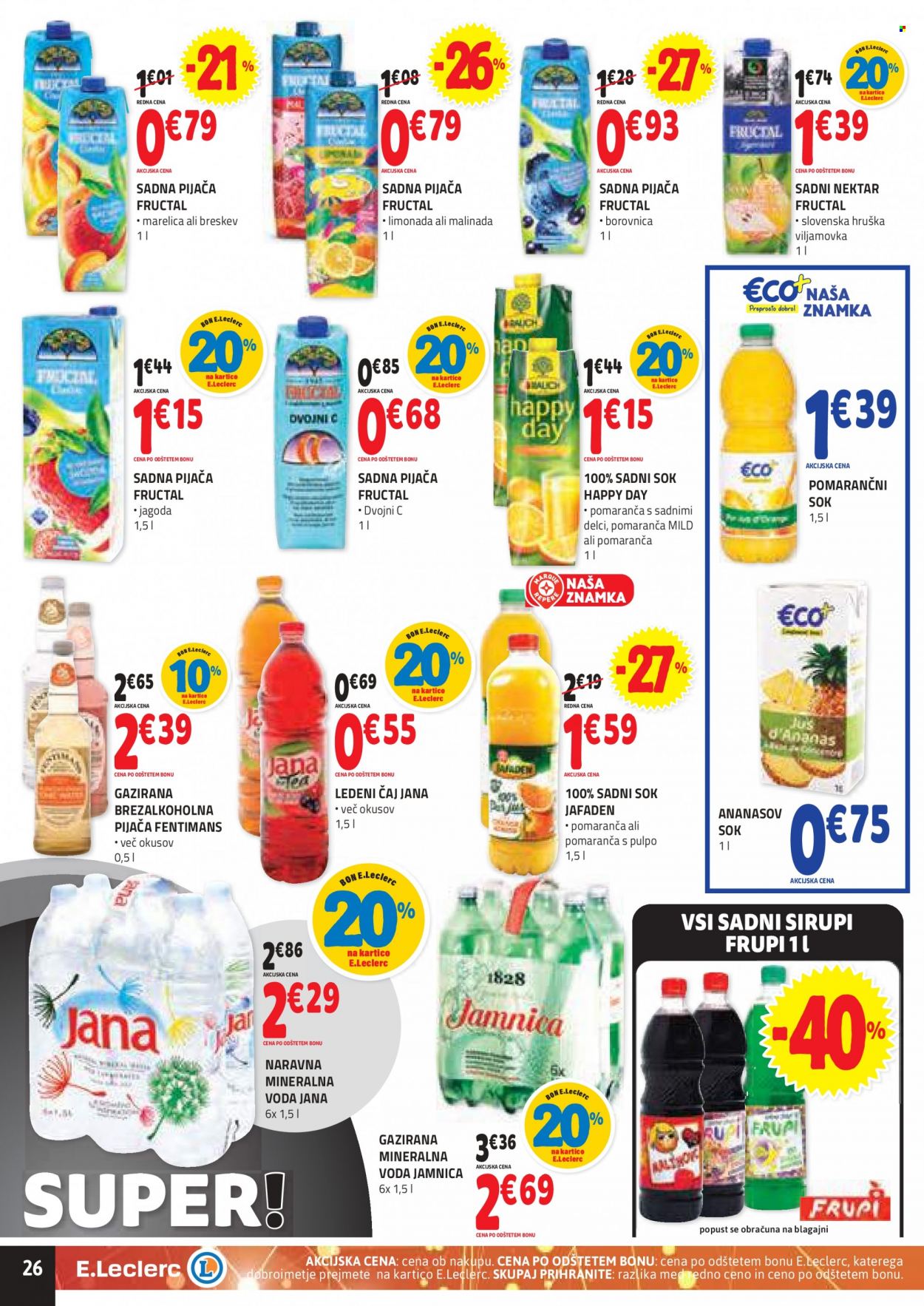 E.Leclerc katalog - 17.11.2021 - 27.11.2021. Stran 26