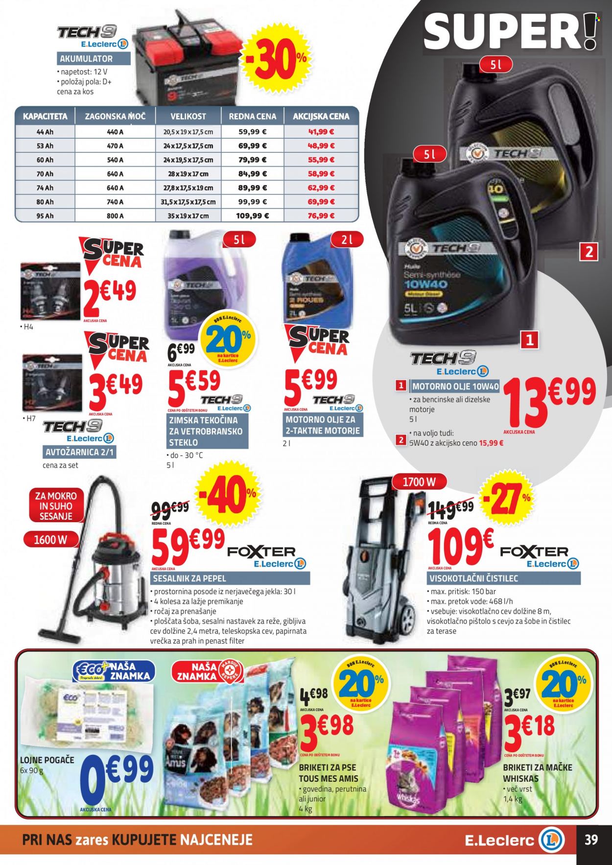 E.Leclerc katalog - 17.11.2021 - 27.11.2021. Stran 39