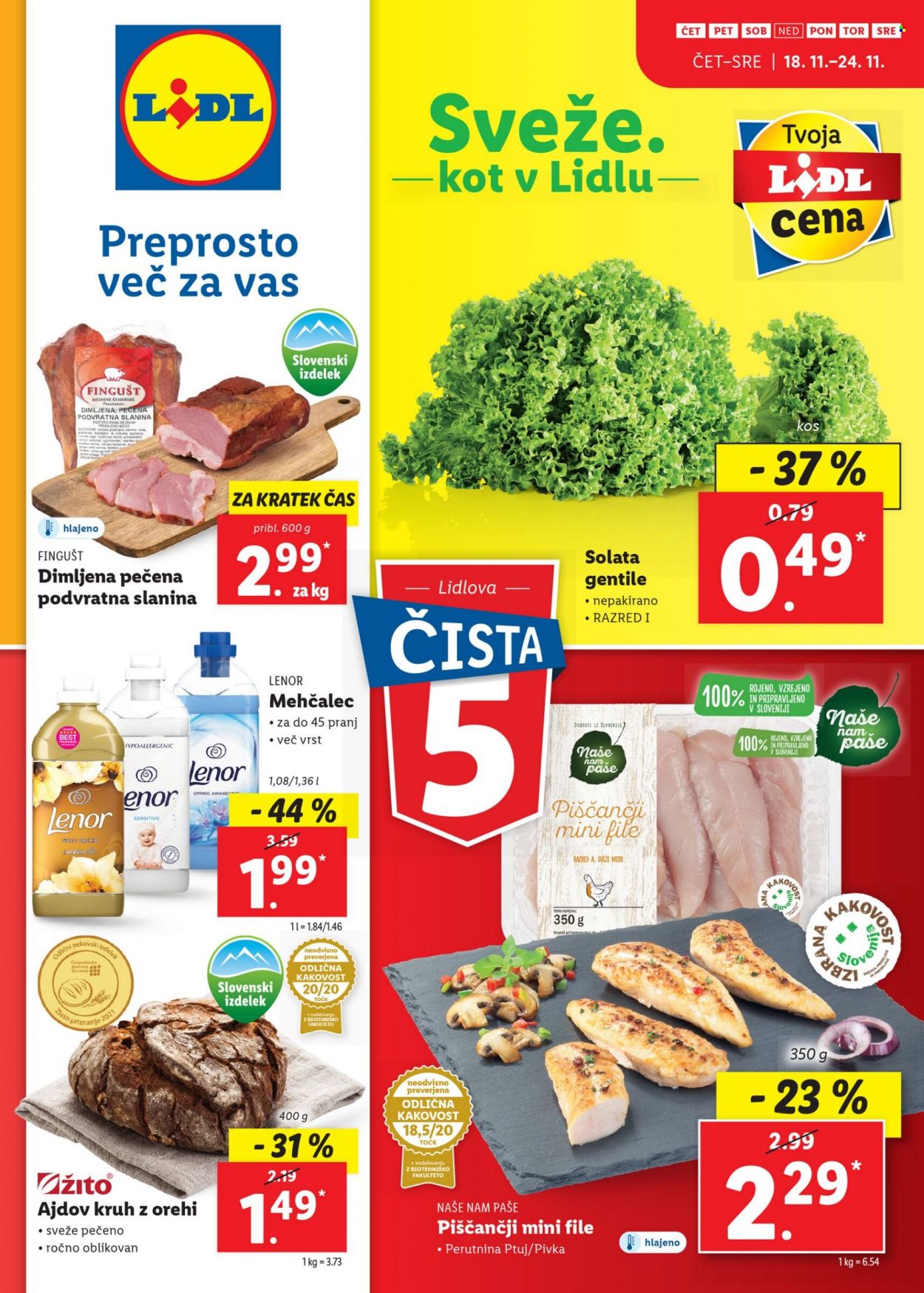 Lidl katalog - 18.11.2021 - 28.11.2021. Stran 1