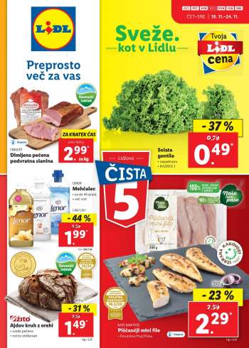 Lidl katalog - 18.11.2021 - 28.11.2021.
