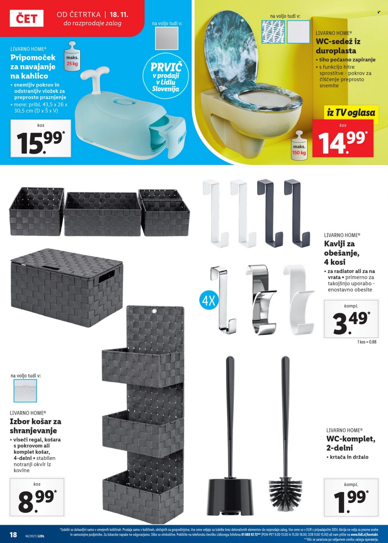 Lidl katalog - 18.11.2021 - 28.11.2021. Stran 18