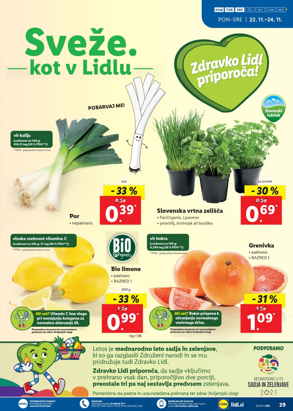 Lidl katalog - 18.11.2021 - 28.11.2021. Stran 29