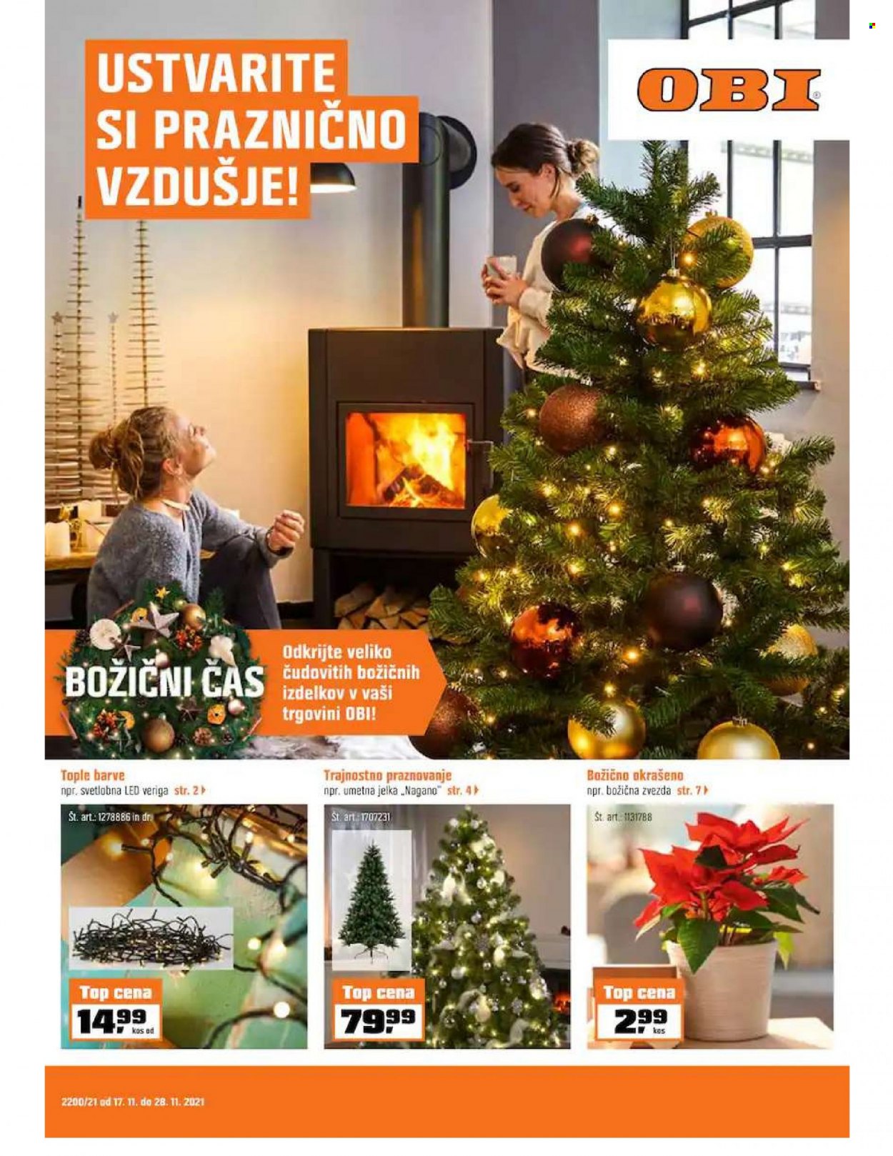 OBI katalog - 17.11.2021 - 28.11.2021. Stran 1