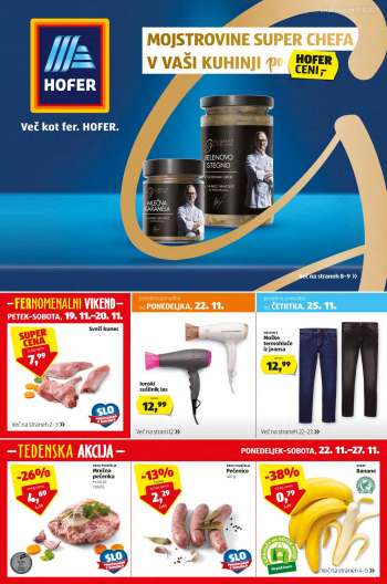 Hofer katalog - 19.11.2021 - 27.11.2021.