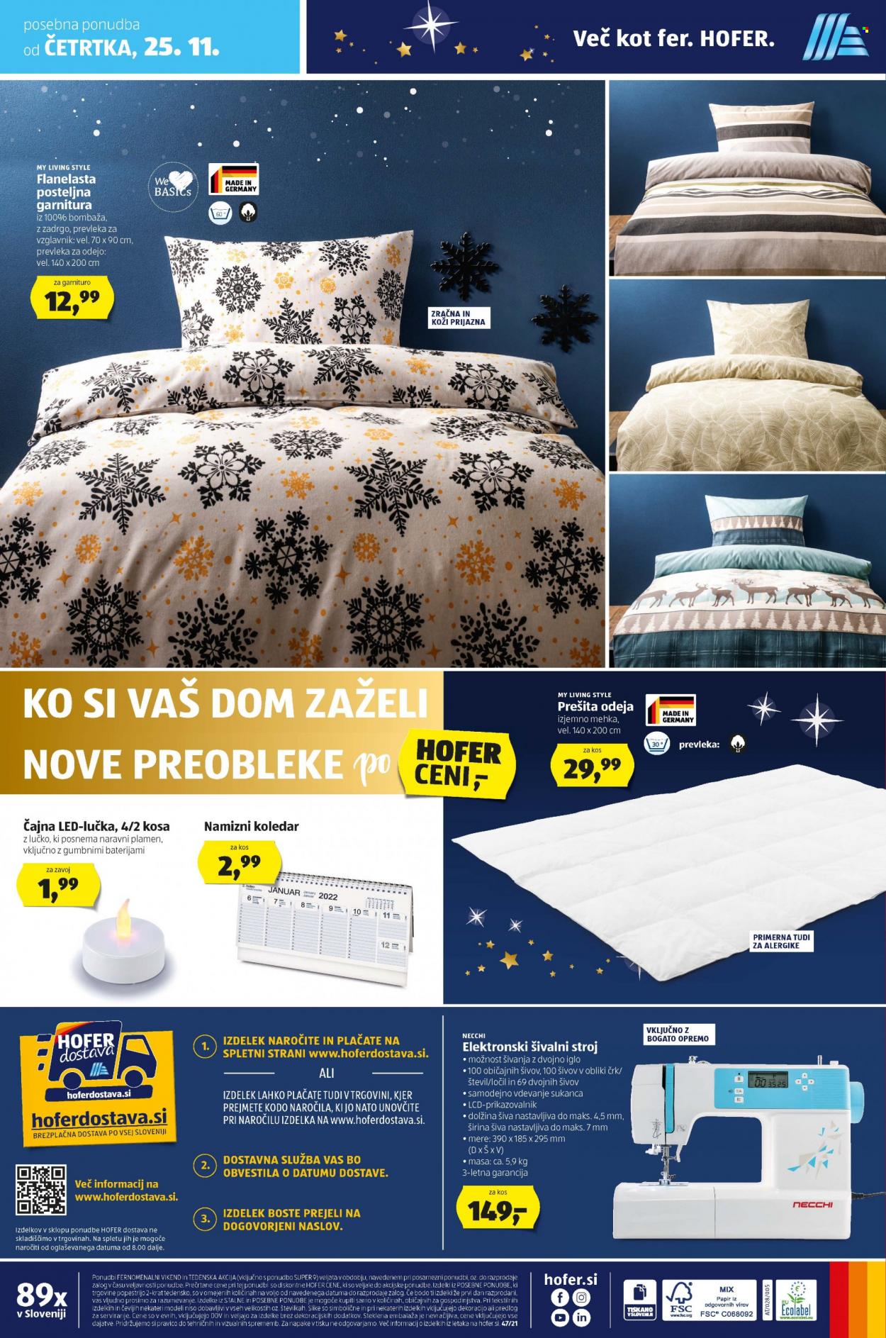Hofer katalog - 19.11.2021 - 27.11.2021. Stran 24