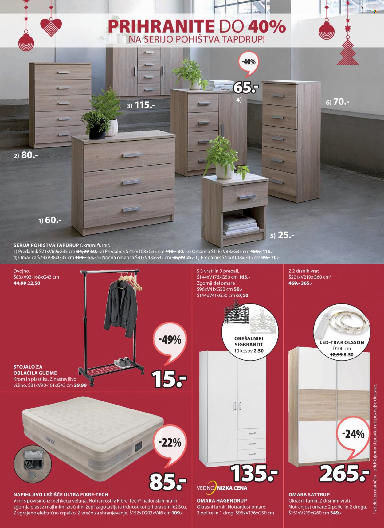 JYSK katalog - 18.11.2021 - 5.12.2021. Stran 5