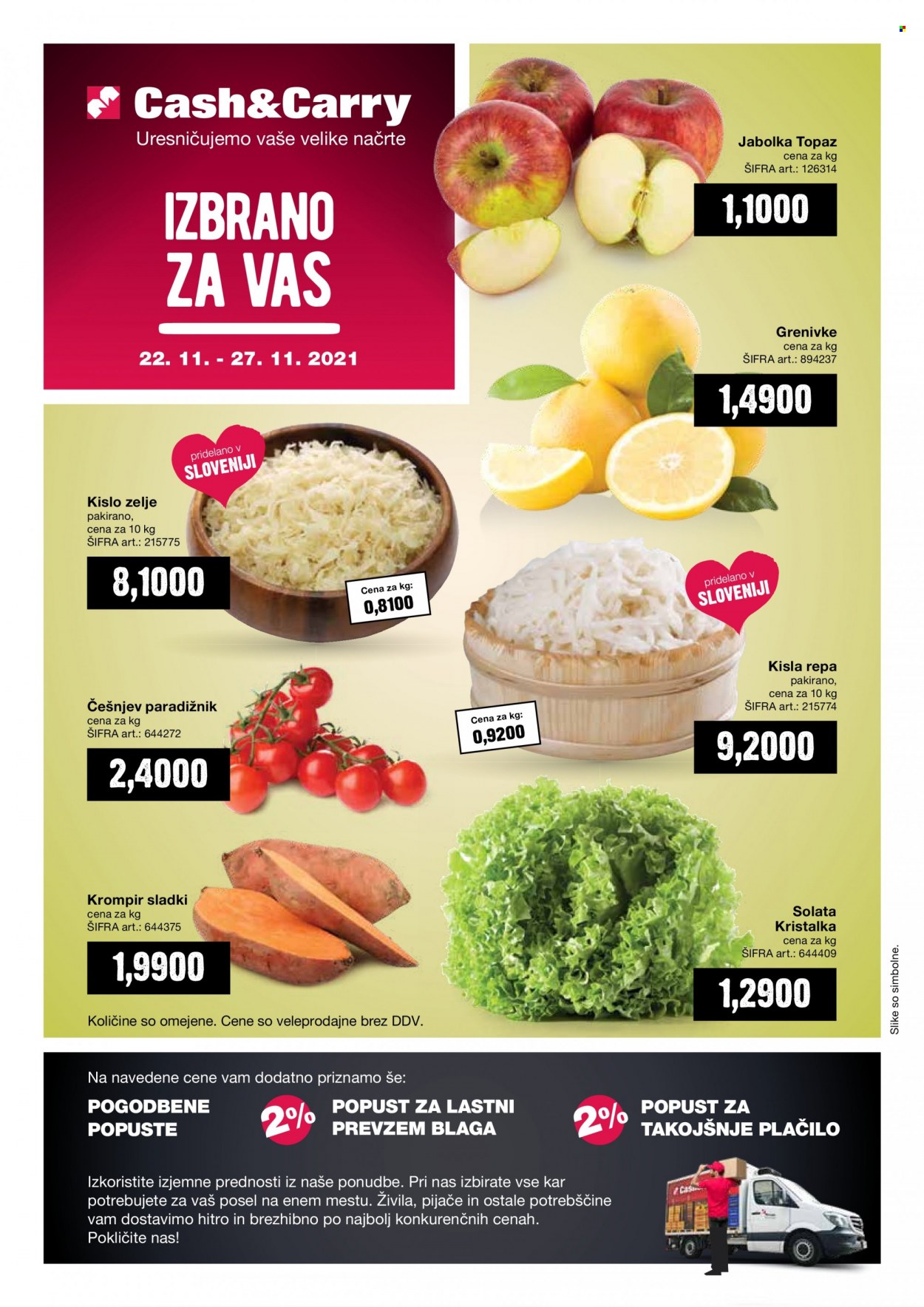 Mercator katalog - 22.11.2021 - 27.11.2021. Stran 1