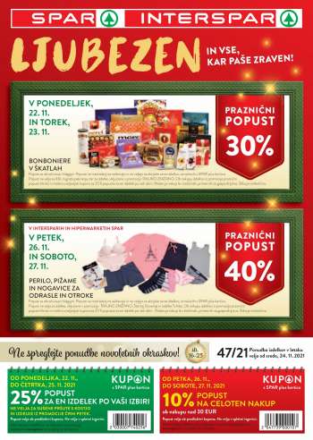 SPAR katalog - 24.11.2021 - 14.12.2021.