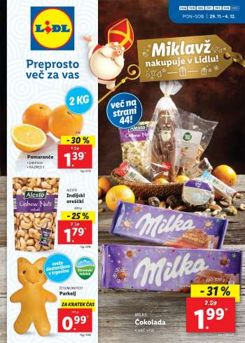 Lidl katalog - 25.11.2021 - 05.12.2021.