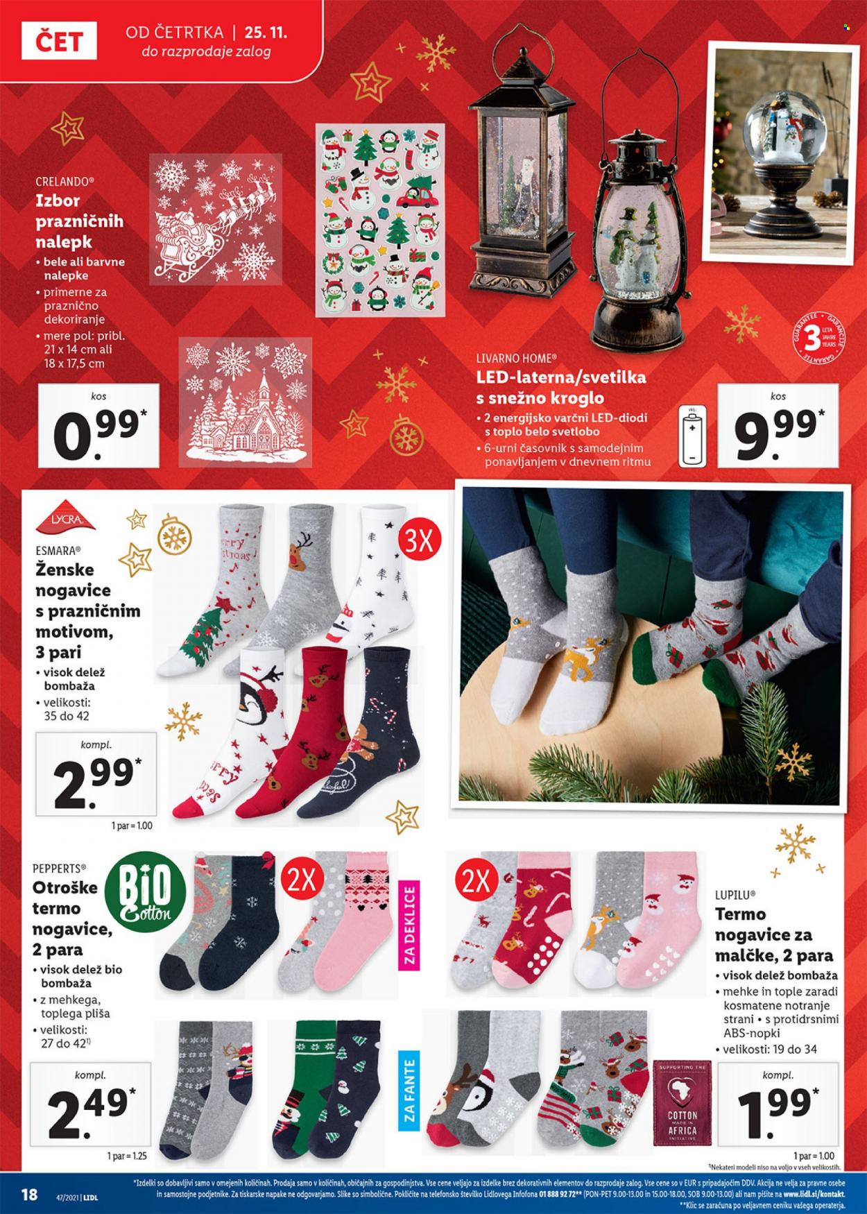 Lidl katalog - 25.11.2021 - 5.12.2021. Stran 18
