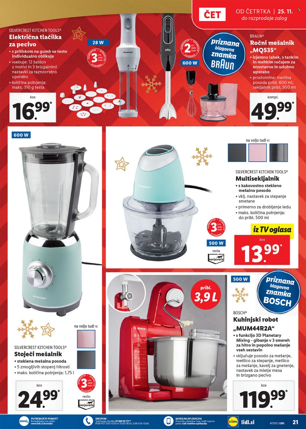 Lidl katalog - 25.11.2021 - 5.12.2021. Stran 21