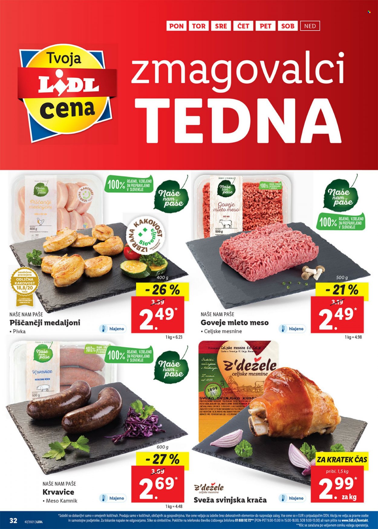 Lidl katalog - 25.11.2021 - 5.12.2021. Stran 32