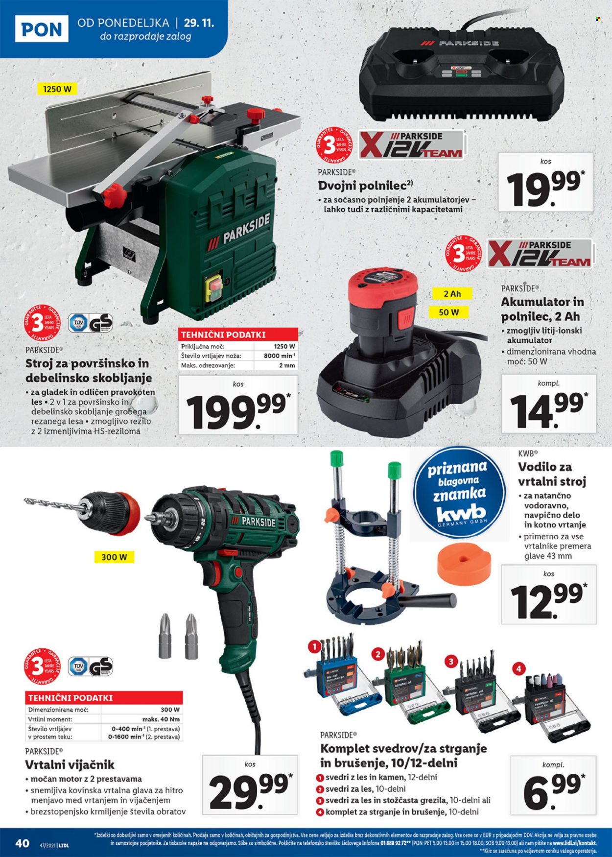 Lidl katalog - 25.11.2021 - 5.12.2021. Stran 40
