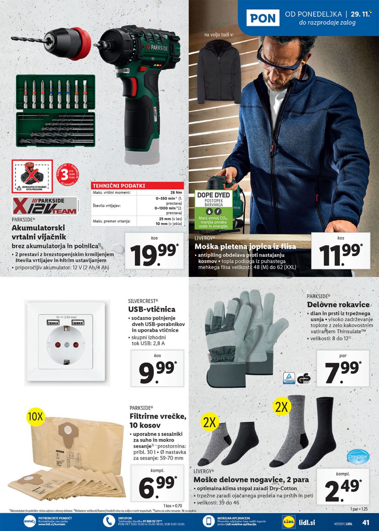 Lidl katalog - 25.11.2021 - 5.12.2021. Stran 41