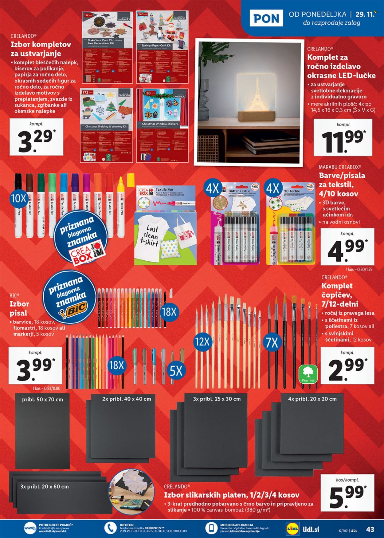 Lidl katalog - 25.11.2021 - 5.12.2021. Stran 43