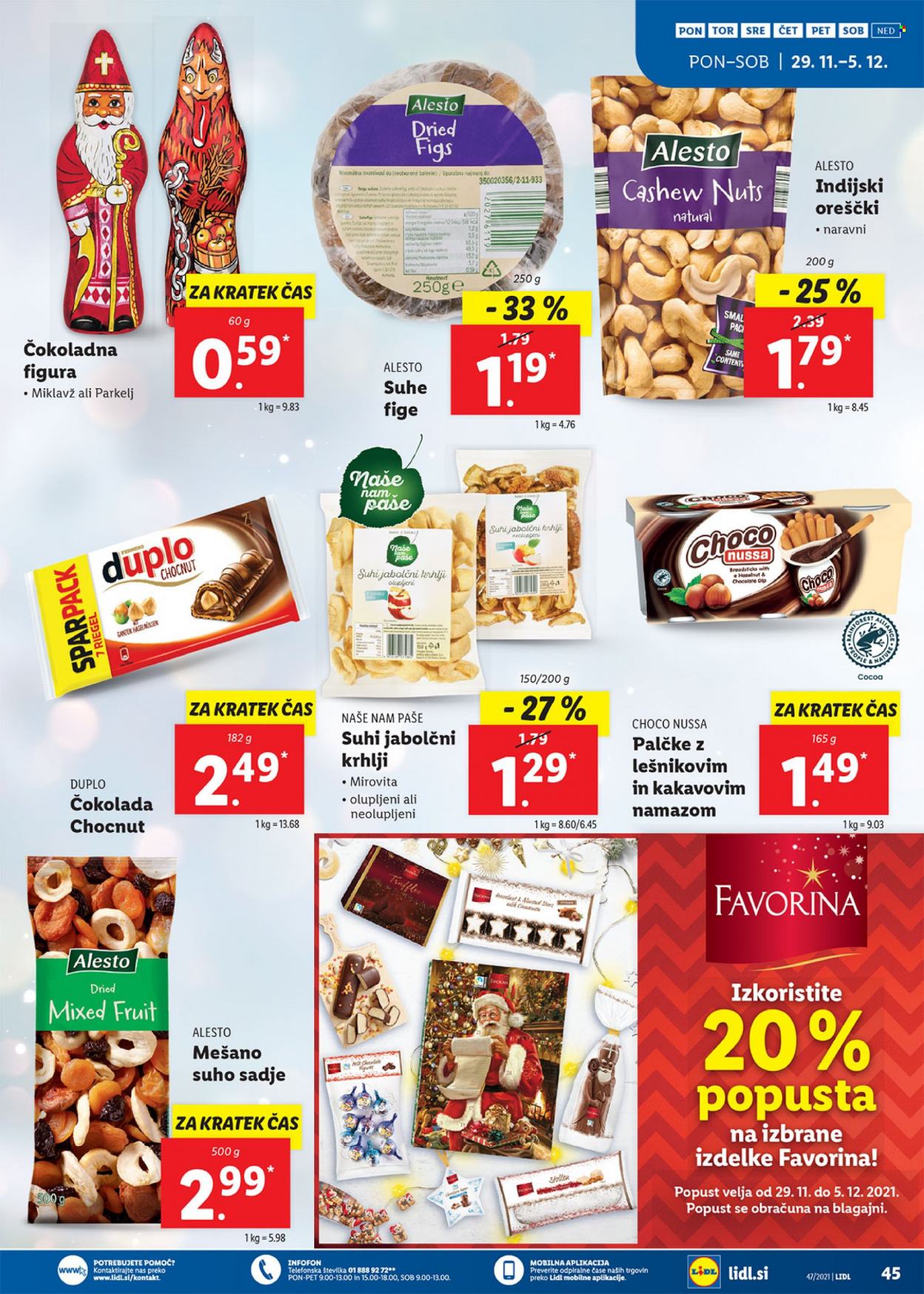 Lidl katalog - 25.11.2021 - 5.12.2021. Stran 45
