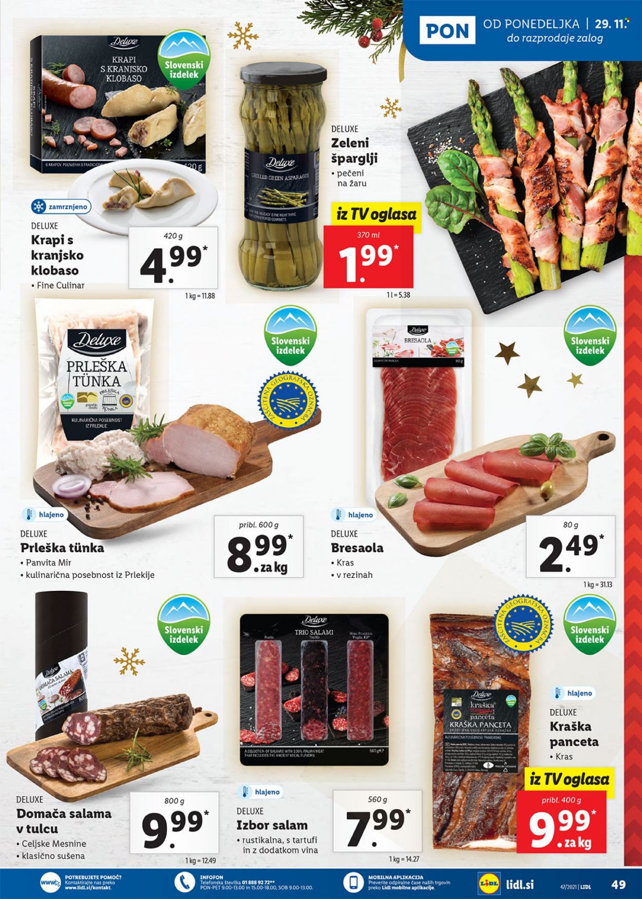 Lidl katalog - 25.11.2021 - 5.12.2021. Stran 49