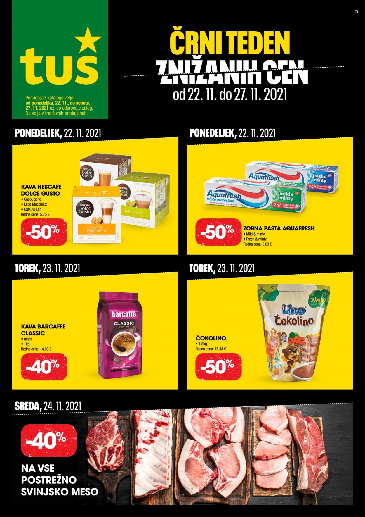 Tuš katalog - 22.11.2021 - 27.11.2021. Stran 1