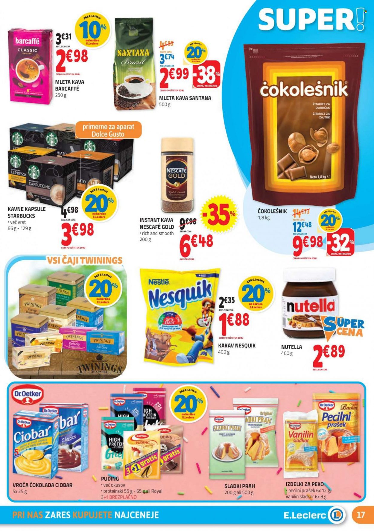 E.Leclerc katalog - 24.11.2021 - 4.12.2021. Stran 17