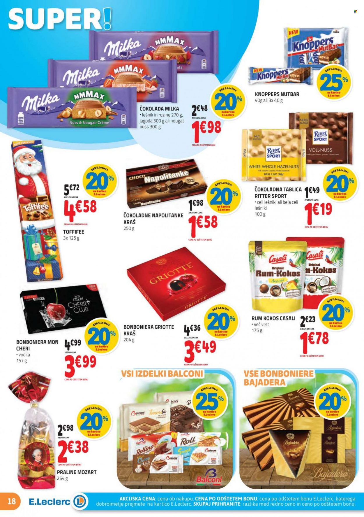 E.Leclerc katalog - 24.11.2021 - 4.12.2021. Stran 18