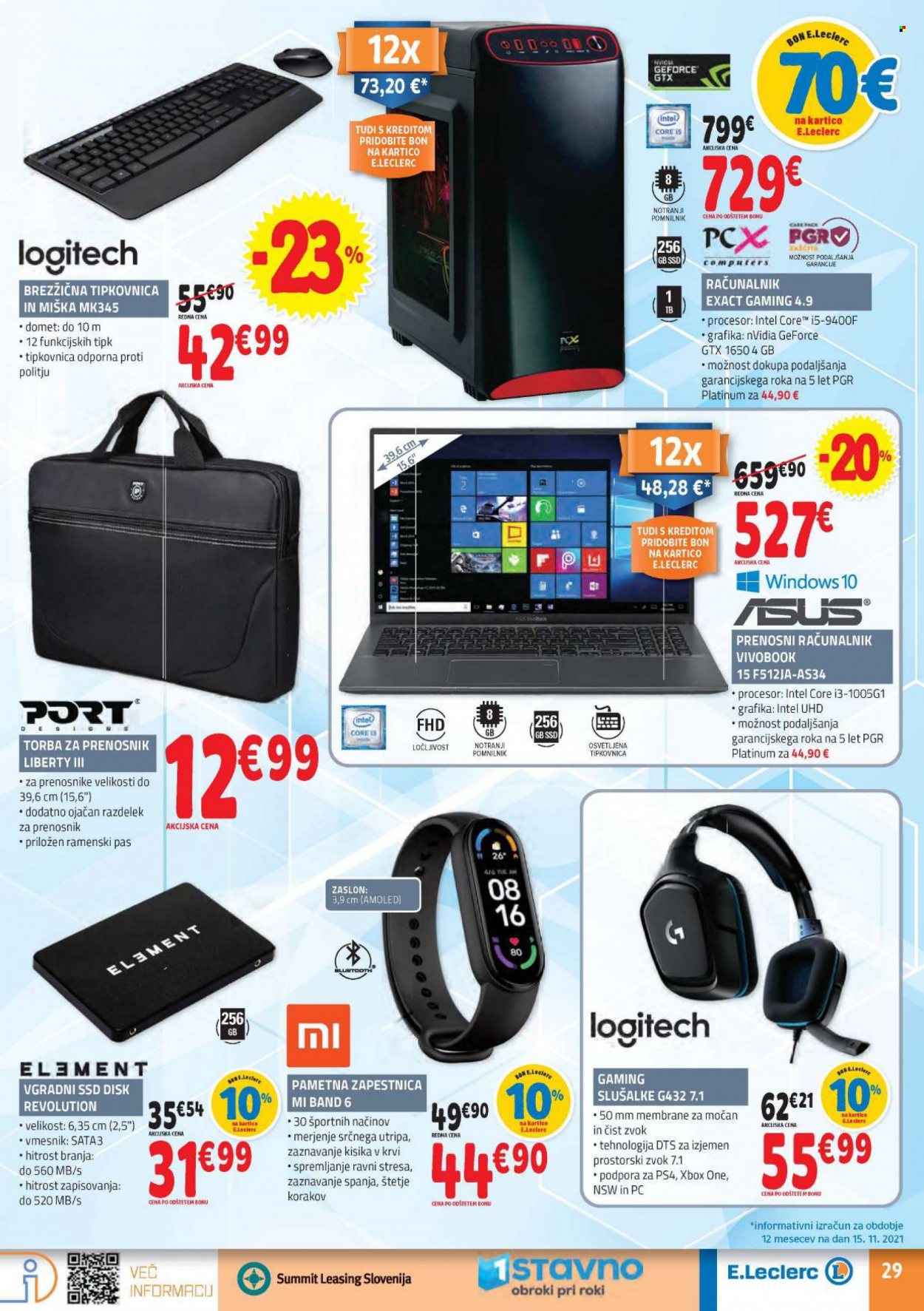 E.Leclerc katalog - 24.11.2021 - 4.12.2021. Stran 29
