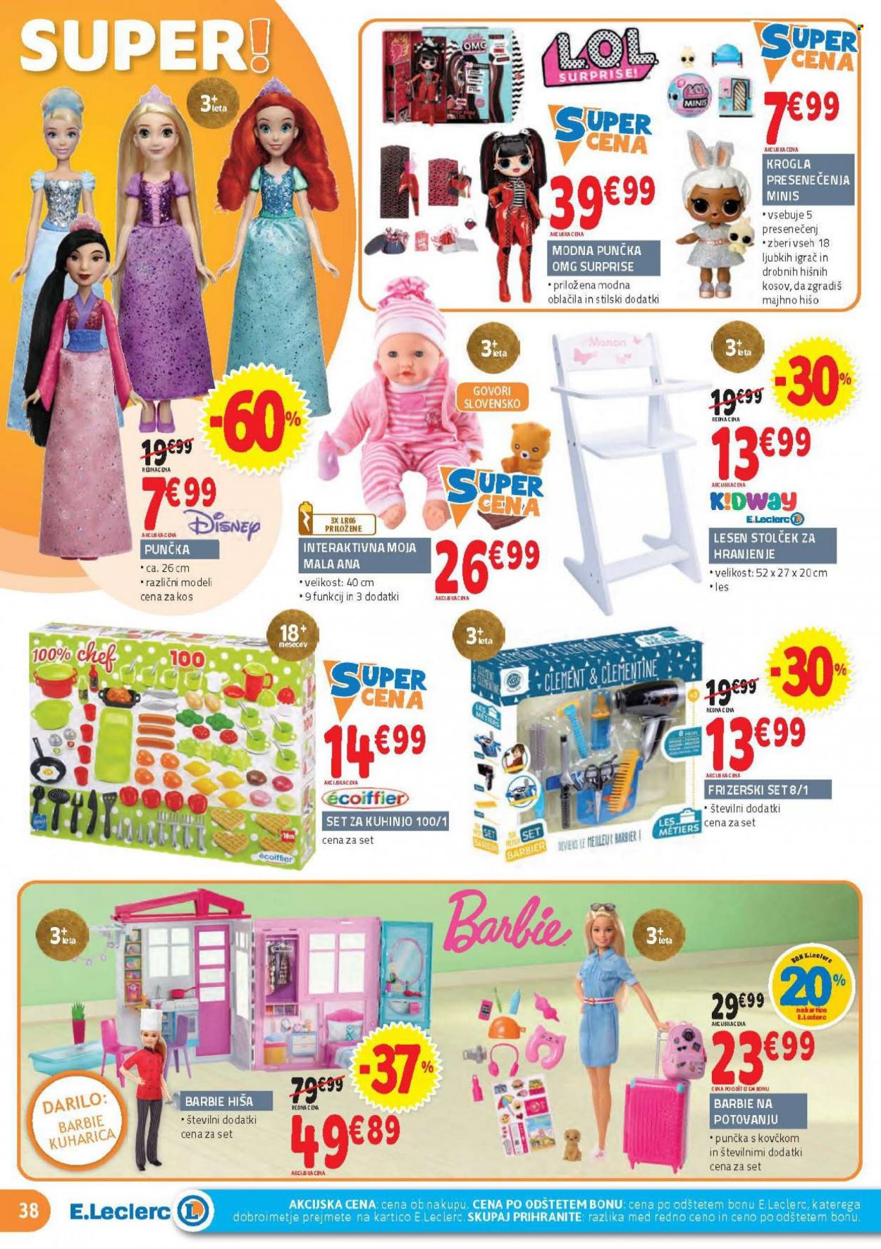 E.Leclerc katalog - 24.11.2021 - 4.12.2021. Stran 38